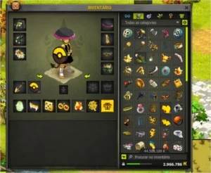 Conta DOFUS Antiga Osa LV 197, muitos itens - Spiritia