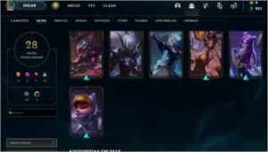 Conta LoL lvl 213 Prata II - League of Legends