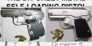 projeto pistola semi automática caseira de chapa de metal - Outros