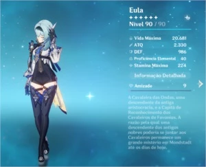 Genshin Accout AR 50 Eula, Ayaka, Qiqi, Keqing - Genshin Impact
