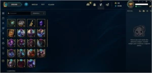 CONTA LOL PLATINA 4 - 44 SKINS - 91 CHAMPIONS - League of Legends