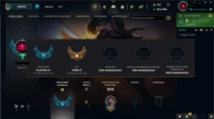 Conta Lol/Tft Platina,105 campeoes, 46 Skins - League of Legends