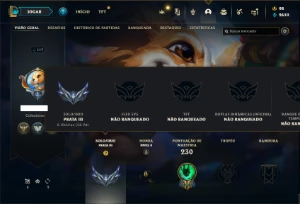 Conta prata 3 com 131 Champs e 122 Skins - League of Legends LOL