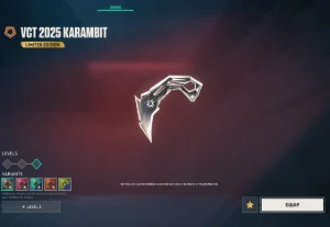 [FULL ACESSO] Conta Valorant c/ Karambit VCT 25 + Leque Cele