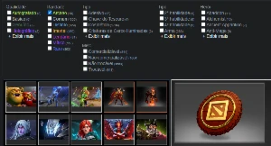 2500+ Itens -169 Imortais 10 Arcanas(5 Exclusivas),12K Horas - DOTA 2