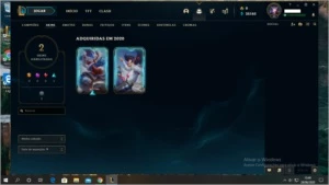 Conta OURO 4, 35K EA - League of Legends LOL