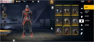 Conta free fire muito rara com primeiro passe de elite