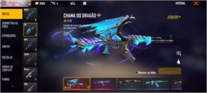 Conta free fire muito rara com primeiro passe de elite