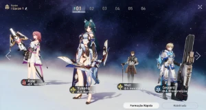 Conta de Honkai Star Rail AR15 com Yukong, Welt e Gepard - Outros