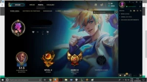 Conta lol Ouro 2 - League of Legends
