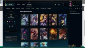 Conta lol Ouro 2 - League of Legends