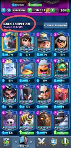 conta clash royale 7 anos nvl 36
