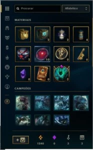 Conta diamante 4 com mmr alto / 71% winrate com espólios - League of Legends LOL
