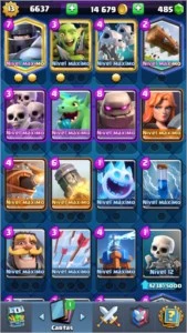Conta clash royale nvl 13 bem barata