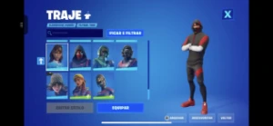 Conta fortnite com Ikonik, Nvidia e danças raras.