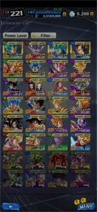 Conta dragon ball legends