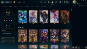 Conta lol colecionador - League of Legends