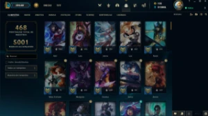 Conta lol colecionador - League of Legends