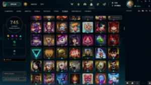 Conta lol colecionador - League of Legends