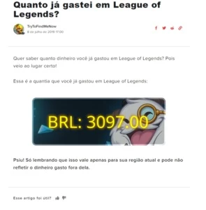 Conta LoL (Plat 3) e Valorant (d2 ultimo ato) - League of Legends