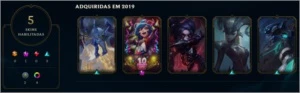 CONTA DE LEAGUE OF LEGENDS PLATINA LOL