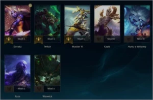 CONTA DE LEAGUE OF LEGENDS PLATINA LOL
