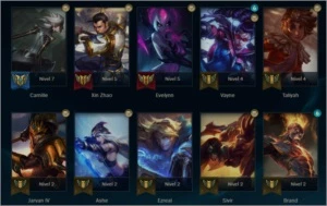 CONTA DE LEAGUE OF LEGENDS PLATINA LOL