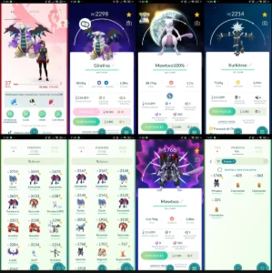 LVL 37 | Mewtwo 100% + armadura | Shiny Giratina | Q271 - Pokémon