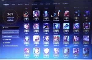 Conta platina 4 solo/duo 116 skins mmr alto - League of Legends LOL