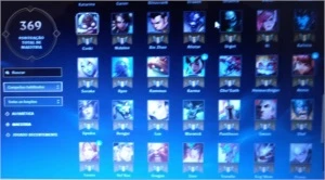 Conta platina 4 solo/duo 116 skins mmr alto - League of Legends LOL
