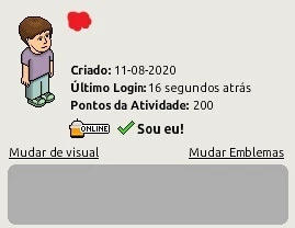 Conta Habbo com Nick Raro!!