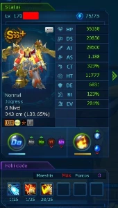 Conta Ladmo Omega Endgame - Digimon Masters Online