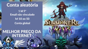 Summoners war - Conta aleatória com 1 LD 5 estrelas