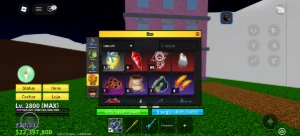Conta Blox Fruits Lv MAX 2800 + CDK + Soul Guitar + Mamute - Roblox