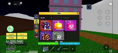 Conta Blox Fruits Lv MAX 2800 + CDK + Soul Guitar + Mamute - Roblox
