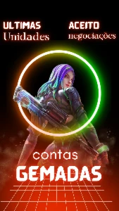 Contas free fire gemadas 🔥