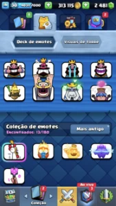 Conta Clash Royale Lvl 11 300 mil de ouro e 2500 gemas!!