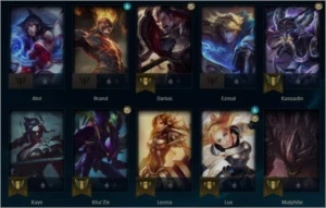 Conta LOL lvl 30 upada na mão - League of Legends