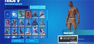 Conta Epic/Fortnite com travis scott e watch dogs 2