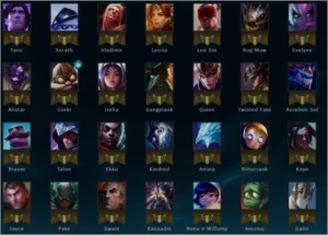 Conta League of legends 285 skins LOL