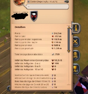Conta Albion Online à venda – 152M Fama | PvP/PvE