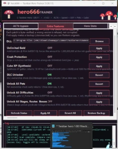 Taskbar hero 1.00.15hack cheat trainer atualizado sempre - Task Bar Hero