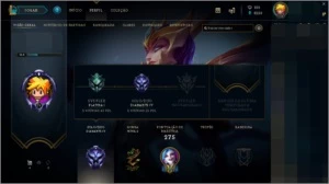 CONTA DIAMANTE 4 SEASON 2 - League of Legends LOL