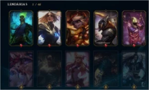 CONTA DIAMANTE 4 SEASON 2 - League of Legends LOL