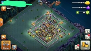 CONTA RARA DE CLASH OF CLANS BARATA