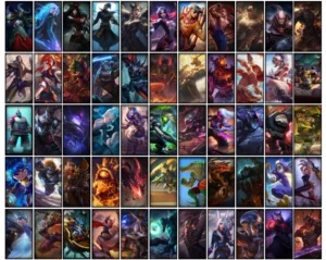 Conta Unranked com 120 Champs e 161 Skins - League of Legends LOL