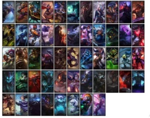 Conta Unranked com 120 Champs e 161 Skins - League of Legends LOL