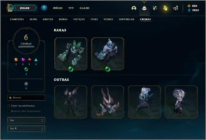 Conta Unranked com 120 Champs e 161 Skins - League of Legends LOL