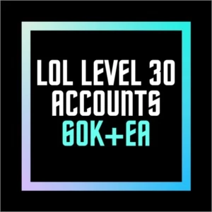 Conta Smurf 60K EA - Level 30 - League of Legends LOL