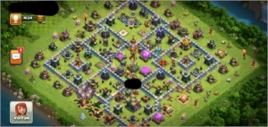 Clash Of Clans, duas contas cv13 e cv14